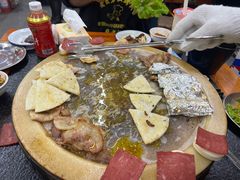 -老姐石板烧烤+铜炭火锅(总店)