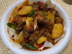 新疆大盘鸡-巴扎美食·新疆菜·西域歌舞表演餐厅(新疆大厦店)