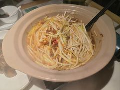 砂锅生焗韭黄-筱爷叔·上海传统手工菜(玉树路店)