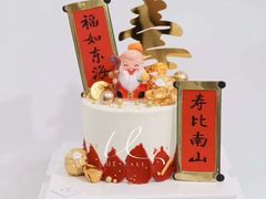 -咖咖熊蛋糕定制·英国蓝风车动物性淡奶油