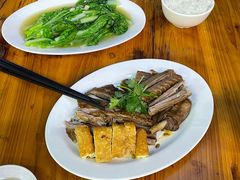 炒青菜-乌文新澄海卤鹅店