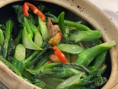 虾酱啫芥兰-勝記酒家·37年老字号·经典粤菜(荔枝公园店)
