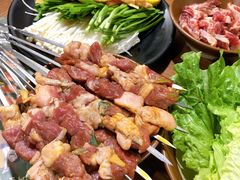 素菜拼盘-喝丢一只鞋·东北烤肉·烧烤·铜火锅(江宁店)