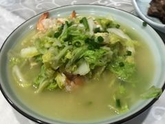 鲜虾白菜炖冻豆腐-渔娘渔家丹东海鲜(东直门店)