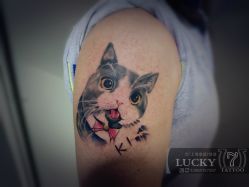 -幸运7纹身刺青Lucky7tattoo
