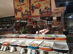 自助取餐区-海鲜自助餐厅·株洲大汉希尔顿酒店