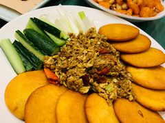 虾酱玉米饼-普天和酒楼·新津菜·烤鸭(天津之眼店)