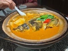 泡馍红烧鱼头-胖鱼头·南京菜·河景餐厅(夫子庙店)
