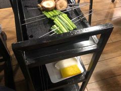 -長壹旋转烤吧 农家鸡火锅