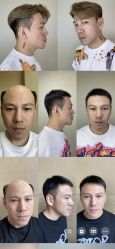-型男帮男士假发补发·佩戴式发型
