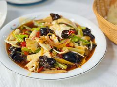 30秒爆炒黄喉-朱子李大排档(河西首店)