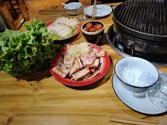 烤猪五花-石记老北京炙子烤肉(松园店)