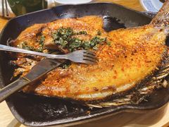 香茅草烤罗非鱼-云海肴·云南小炒·汽锅鸡(天津国金汇店)