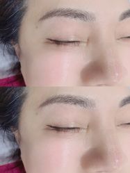 -西施无菌半永久纹绣眉眼影唇轻增发纹发际线