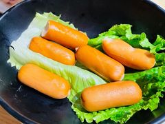 开花脆皮肠-麻田会 ·鲜活现烹·牛蛙火锅(珠江新城维家思广场店)