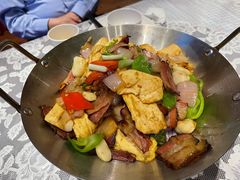 白杨豆干炒腊肉-奥山雅阁酒店·中餐厅