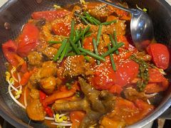 -贵州辣子鸡番茄鸡