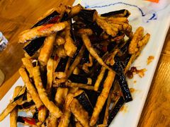 风味茄子-船歌·鱼水饺青岛菜(黄岛珠江路店)