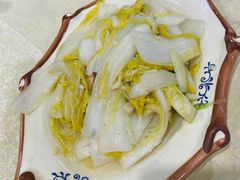 炒娃娃菜-标记美食新鲜猪杂(兴南大道店)