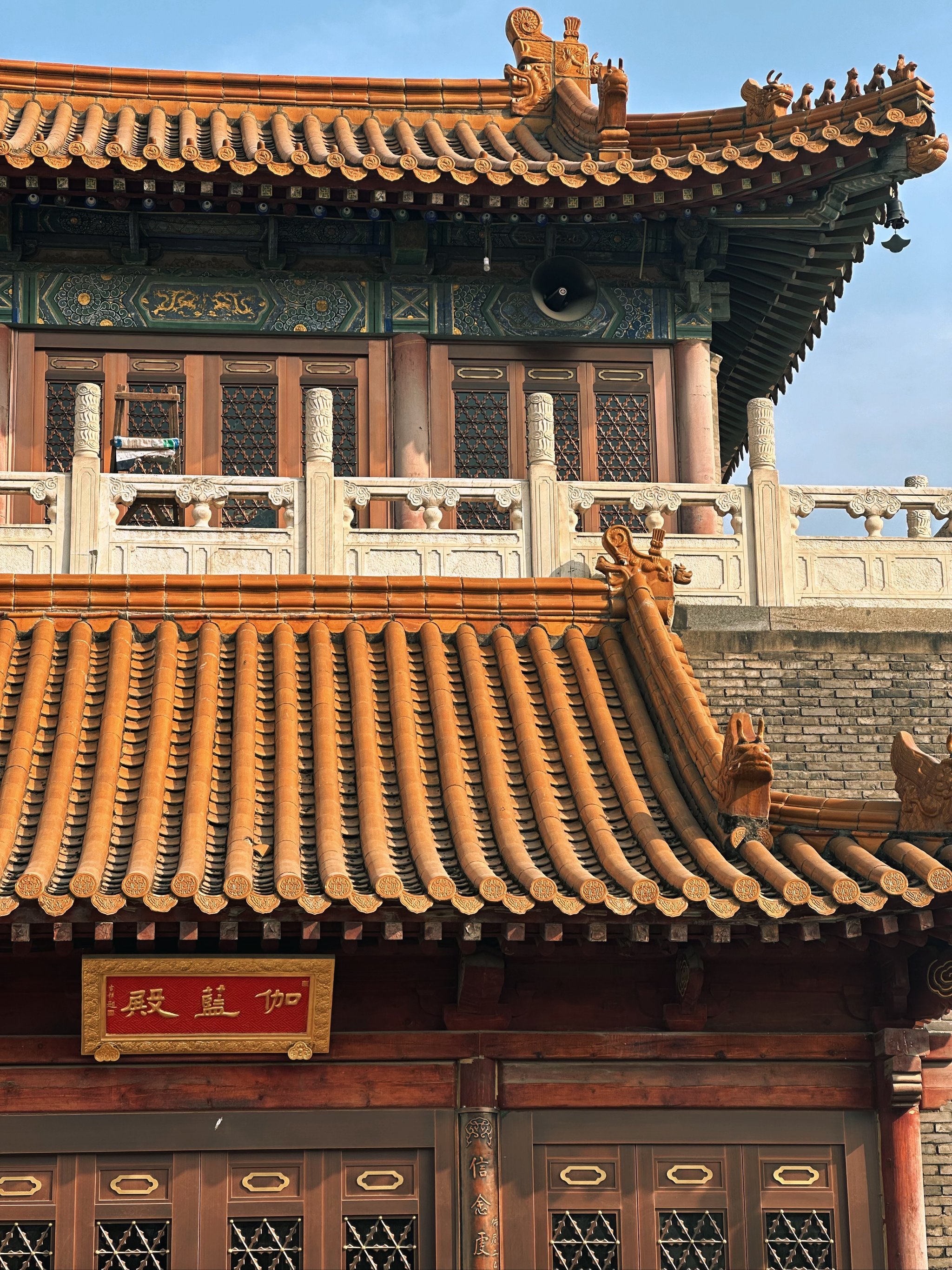 本地人都不知道,洒金桥还有这样清净庄严的寺庙