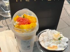 手抄芒芒甘露冰-喜茶(深圳万象城黑金店)