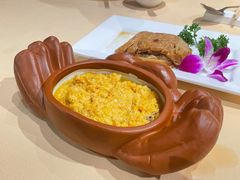清炒蟹粉-功德林(南京西路店)