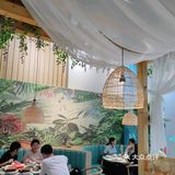 带一家人来本月吃椰子鸡煲仔饭