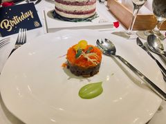 黑鱼籽木瓜牛肉塔塔-王品牛排(常州吾悦广场店)