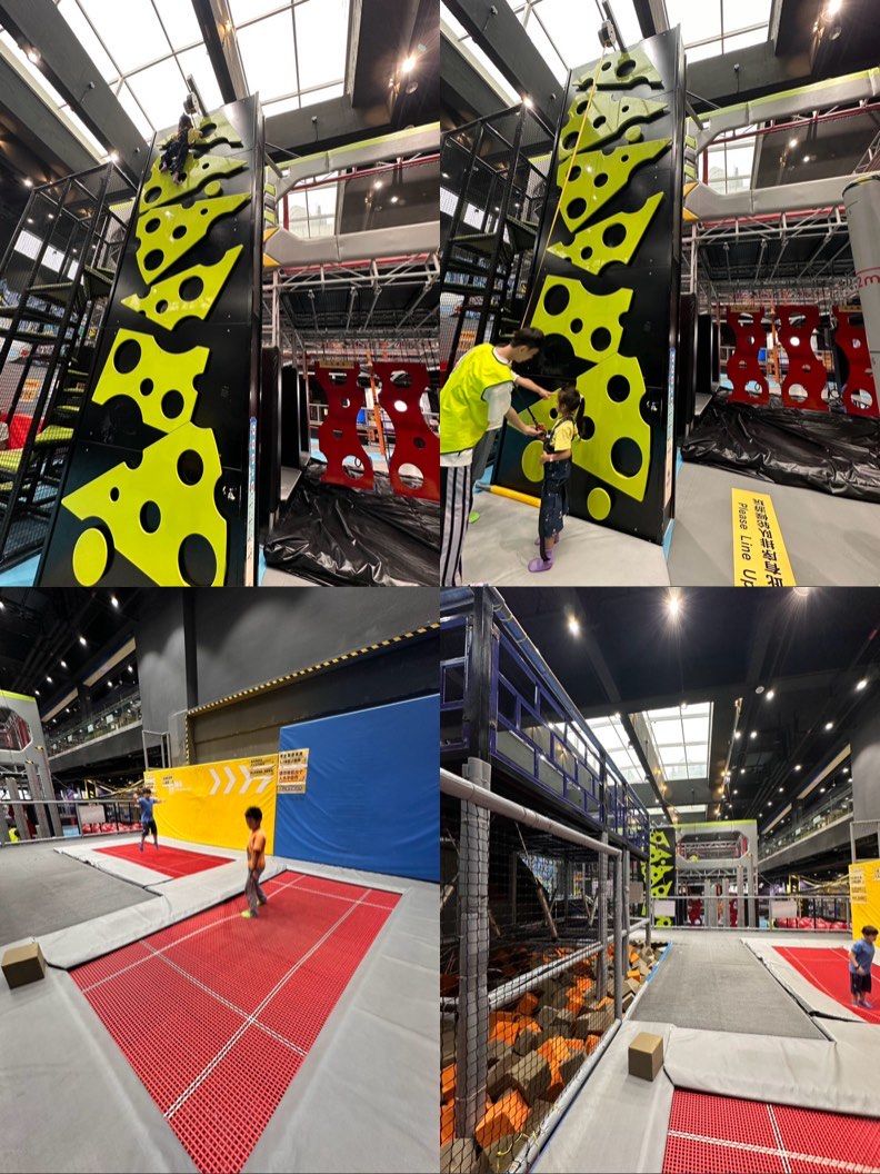 带你飞檐走壁于5000m²反弹蹦床乐园🚀