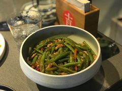 豆角丝炒肉拌转百刀-日上三甘(三里屯店)