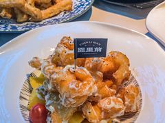 芒果芥未虾丸子-园里前·10年私厨·福建菜(台江万达鳌峰洲店)