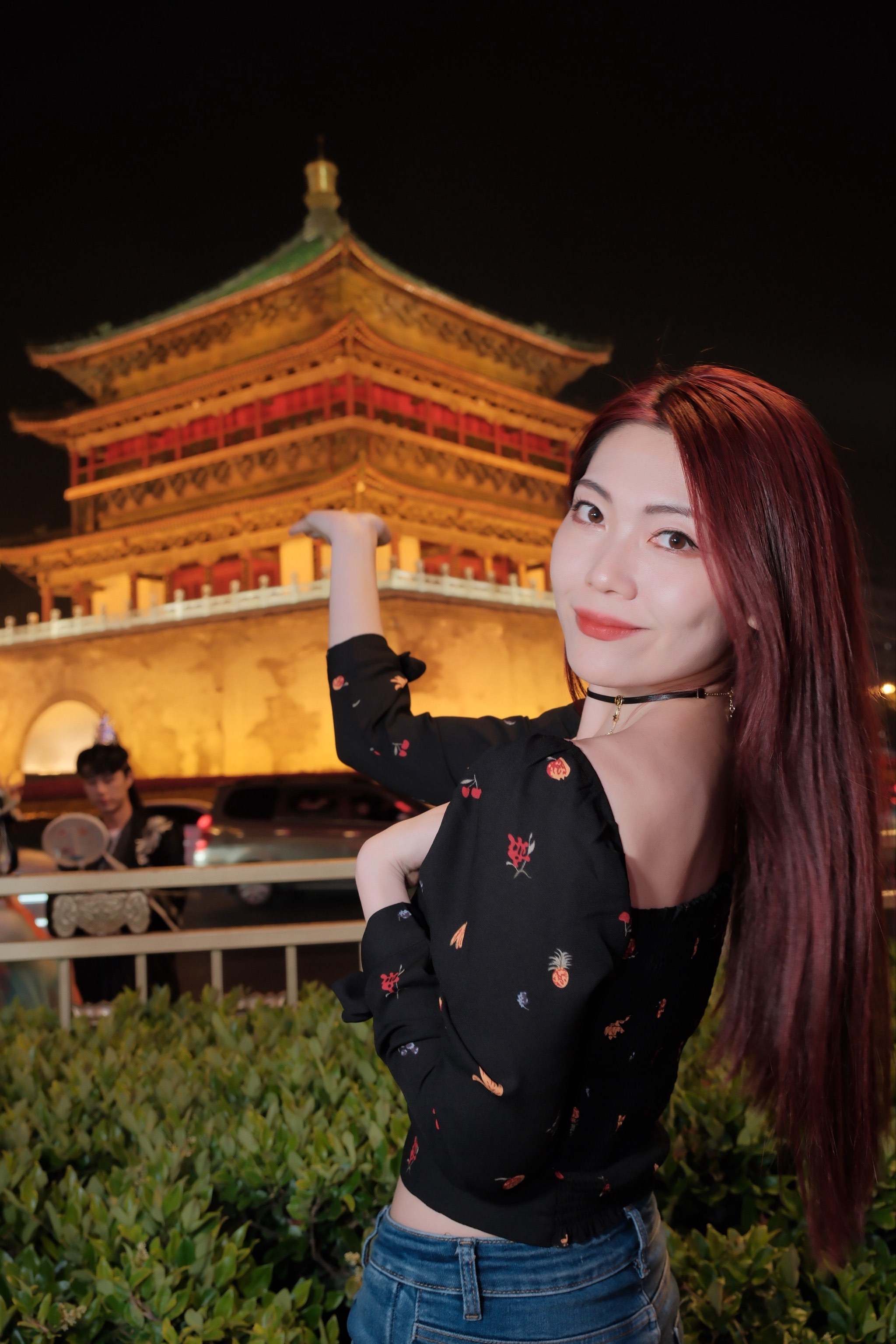 西安地标钟鼓楼,夜景可找代拍🤳