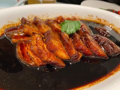 招牌焦糖黑叉烧-维园悦谱·海派家常菜(乌鲁木齐南路店)