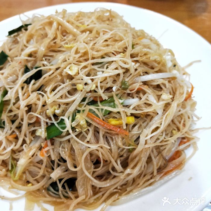 正宗普宁豆干坊·洪记砂锅粥(红领巾路店)素炒咸面线图片