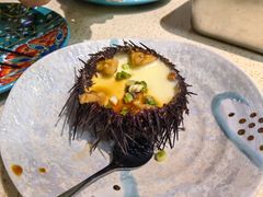 -蚝堡·生蚝海鲜烧烤物种起源•海肠捞饭(刘公岛店)