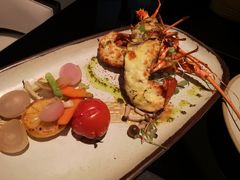 香焗龙虾配自制黑松露酱-上海苏宁宝丽嘉酒店·Cafe Bellagio西餐厅