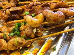 烤猪腰和黄喉-晓靖轩烧烤(沙河风情店)