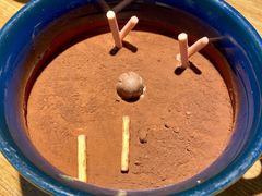 椰香盆栽奶豆腐-胡马八破·川菜小馆(高新万达店)