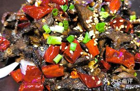 Spicy Lung Slices with Preserved Meat