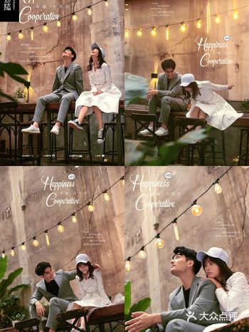 火爆朋友圈的时尚文艺ins风婚纱照