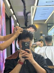 -藤野造型烫发染发