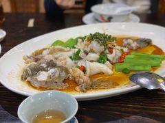 青花椒蒸笋壳鱼-猪肉婆私房菜(容桂总店)