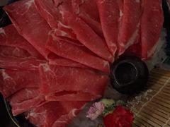 雪花上脑肥牛-九鼎轩火锅大排挡