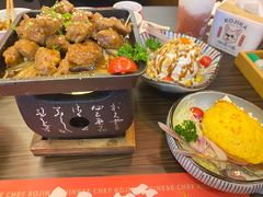 温泉蛋爆浆土豆泥-仙隐小鹿中華の日料(荣民龙首广场店)