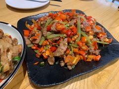 小炒黄牛肉-赤宴·川菜(玉林店)