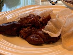 虾片沙茶鸭-青岛香格里拉·香宫中餐厅