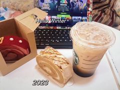 桃桃猪猪表情蛋糕-星巴克(太原茂业天地店)