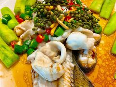鲜花椒蒸桂花鲈-猪肉婆私房菜(容桂总店)