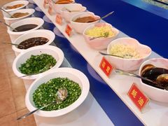 自助调料区-汉丽轩·音乐自助烤肉餐厅(石岐店)