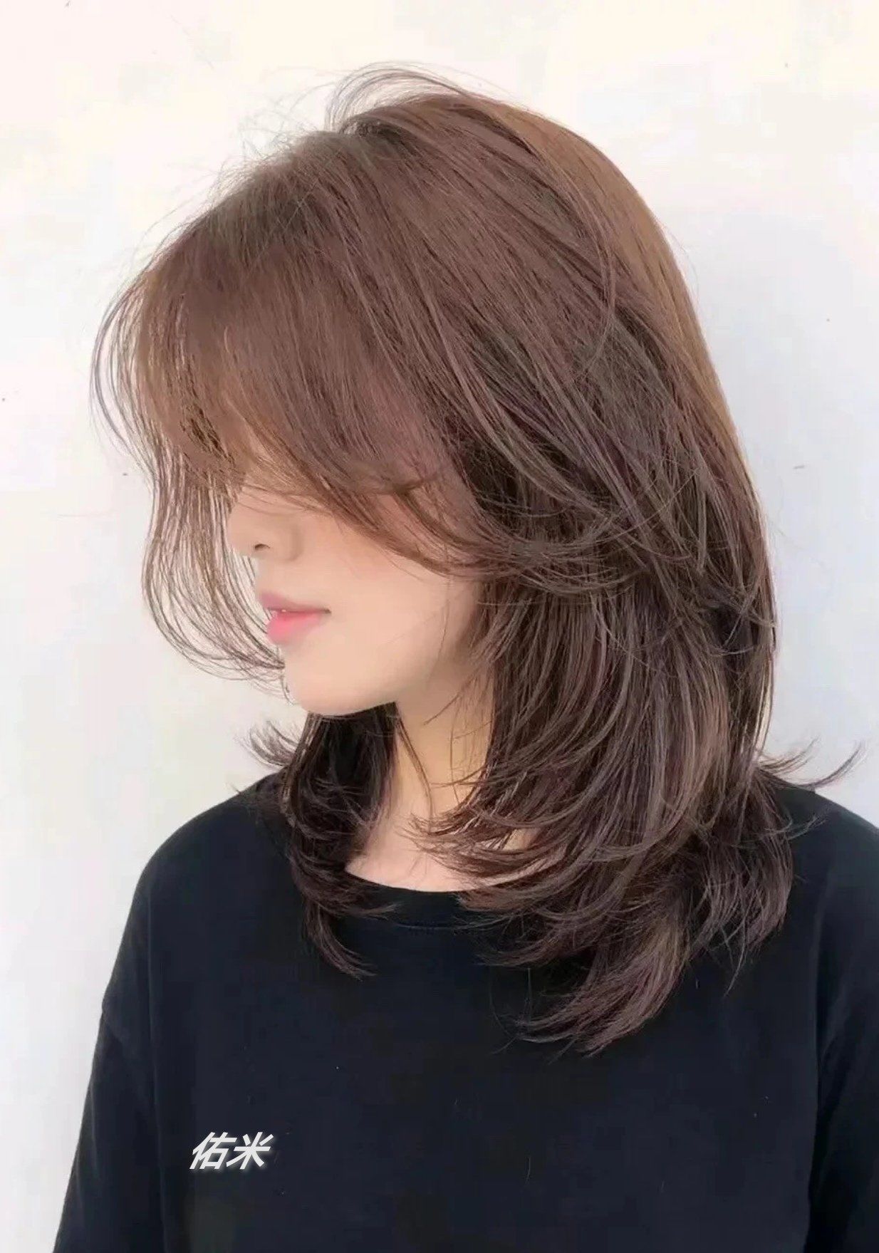 女生中长发发型今日发型锁骨发发型发型设计减龄发型女生发型